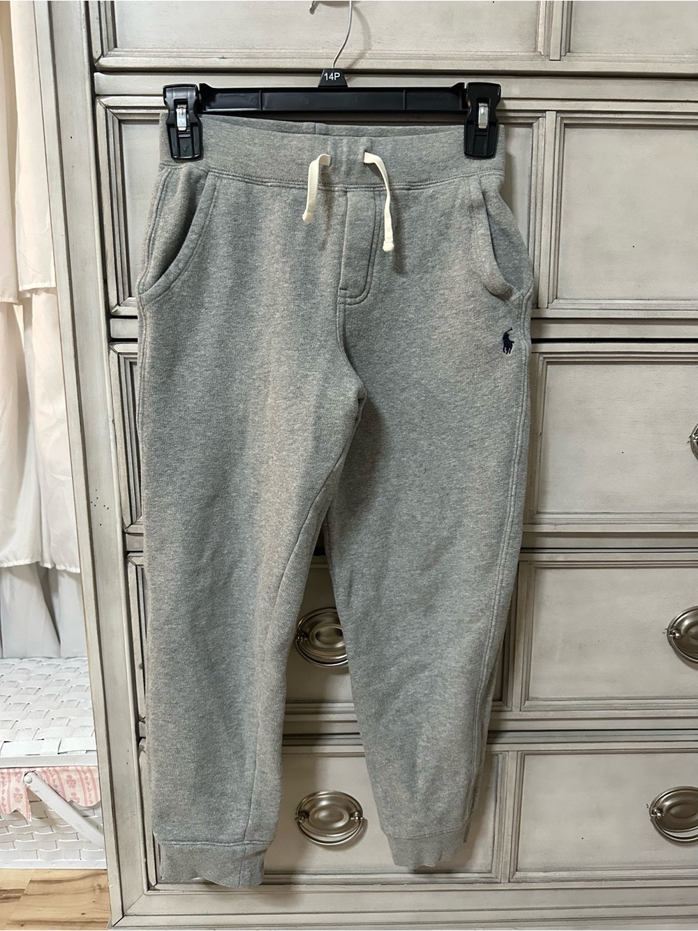 Polo by Ralph Lauren Kids Light Gray Jogger Sweatpants